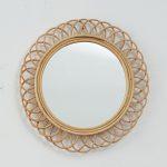 籐製牆面鏡（蒲公英款）